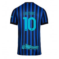 Moški Nogometni dresi Inter Milan Lautaro Martinez #10 Domači 2025-26 Kratek Rokav